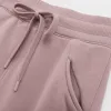 The light purple loose sportswear pants are versatile for women's casual wear, with a high waist and comfortable drape Application Scenario